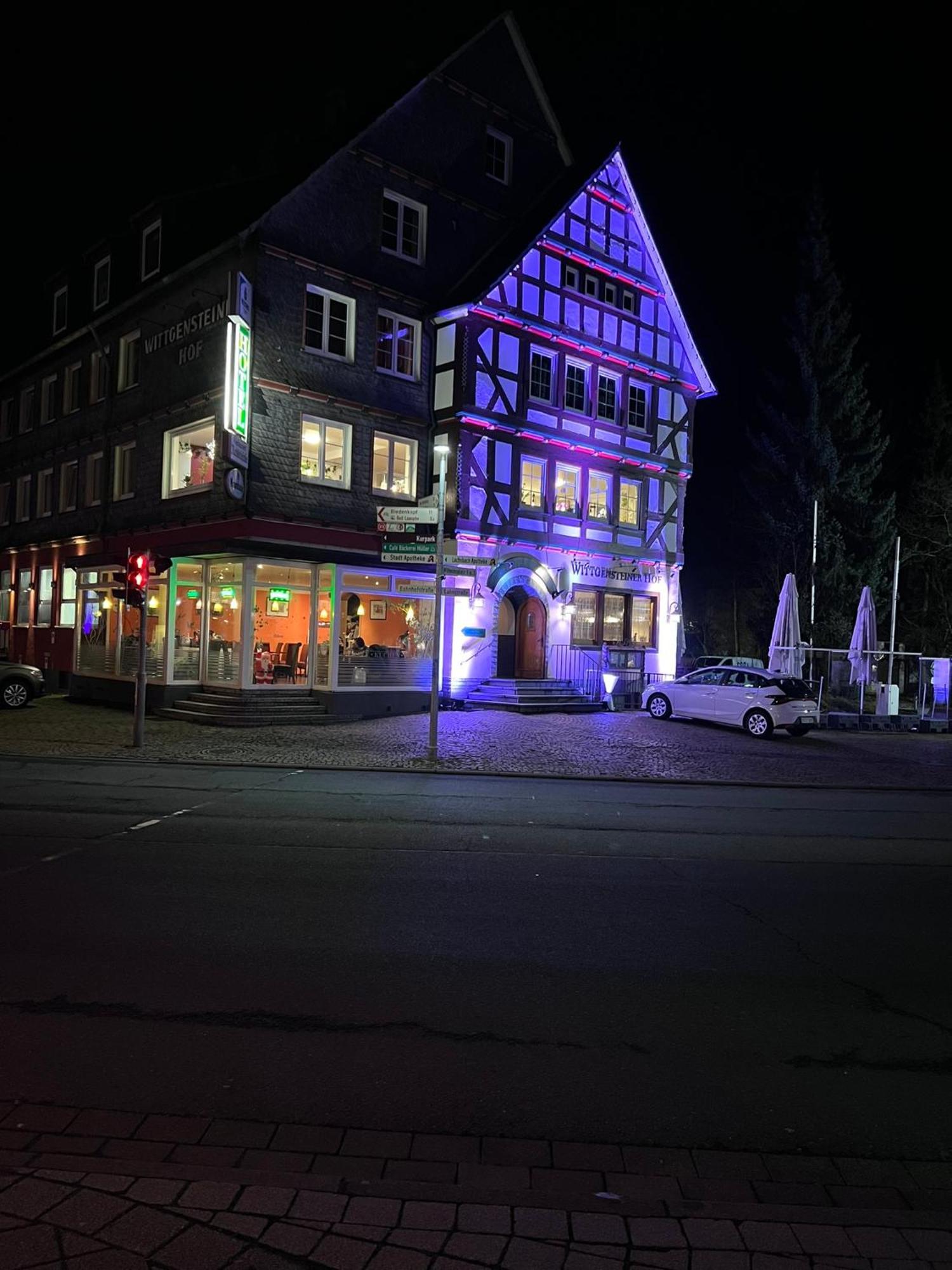 Hotel Wittgensteiner Hof Bad Laasphe Kültér fotó